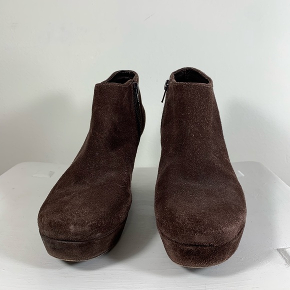 DVF wedge suede booties - Picture 2 of 8